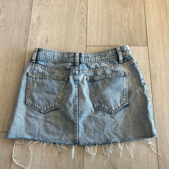 Thatssofetch women jeans skirt size 8 - Picture 2 of 7